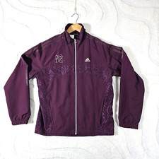 Adidas London 2012 Olympics Tracksuit Jacket Women's Size UK 10 Purple Climacool