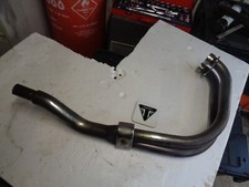 TRIUMPH 900 LEGEND THUNDERBIRD,SPORT EXHAUST DOWNPIPE HEADER PIPE RHS. OEM