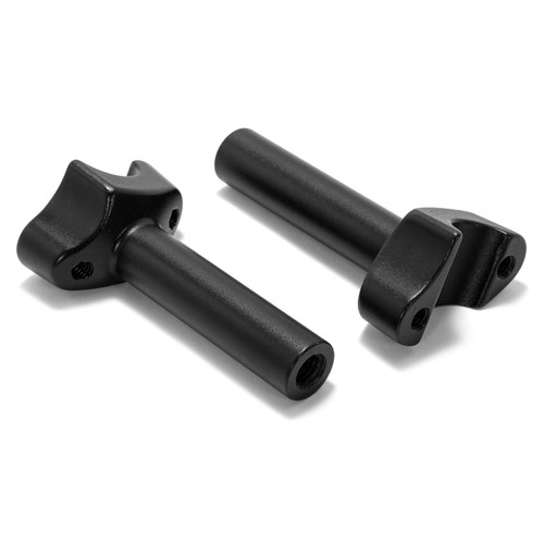 Black straight handlebar - 4.5",