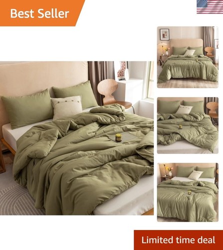 King size comforter set olive - comforter,