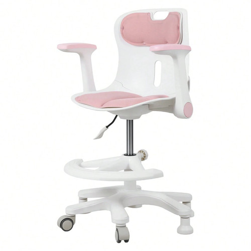 Ergonomic swivel desk - desk, chair