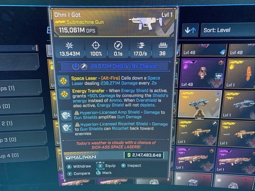 Borderlands modded level 1 - borderlands,