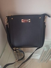 River Island Black Cross Body Messenger Bag BNWOT