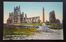 Whitby Abbey, Yorkshire Vintage Postcard