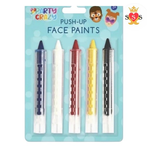 Face paint crayons pens push - face,