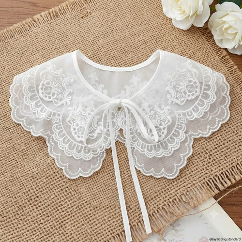 Women detachable lace collar - women,
