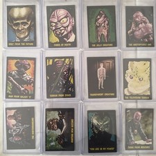 1964 OUTER LIMITS CARD SET - 35 CARDS G-VG CONDITION - SEE ALL PHOTOS 