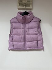 Zara Cropped Lilac Gilet /