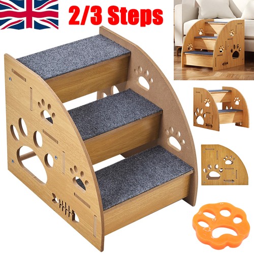 Steps pet ramp wooden - ramp, dog