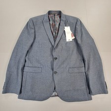 Next Mens Suit Jacket Blue 44