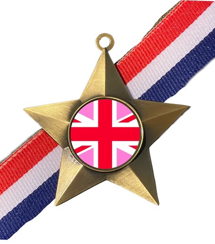 Pink union jack - pink,