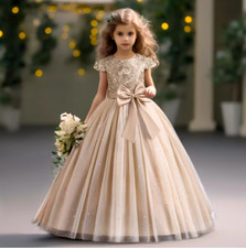 Flower girls wedding long - flower,