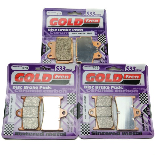 Goldfren s33 brake - goldfren, front