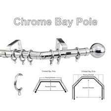 3 & 5 Side Polished Chrome