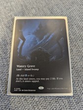 Watery Grave, Alt Art, Full Art, R 0286, EOE, Edge of Eternities, MTG, NM Magic