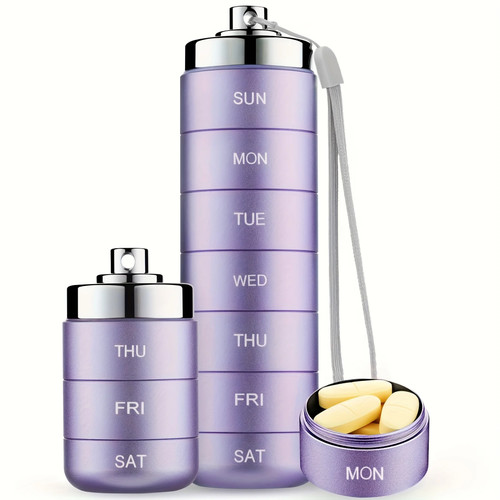Portable metal aluminum pill - metal,