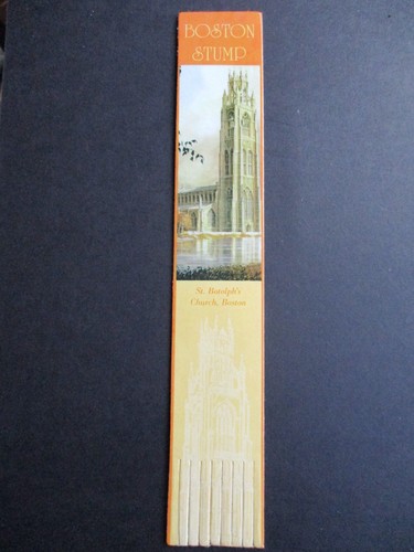 Coated leather bookmark - coated, boston