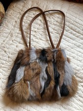 Genuine Fox Fur Mini Bag