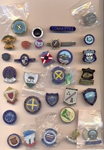 Bowling club badges collection - bowling,