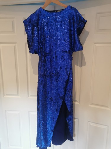Asos stunning blue sequin - asos,