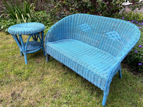 Children seater wicker - 2-seater,