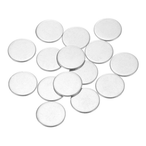 50pcs stainless steel disc - stainless,