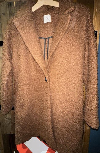 Woman brown teddy boucle - tu,