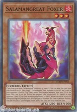 SDSB-EN013 Salamangreat Foxer 1st Edition Mint YuGiOh Card