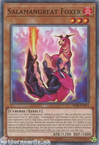 Sdsb en013 salamangreat foxer - salamangreat,