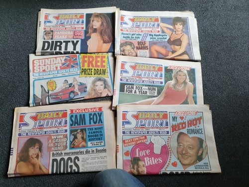 Sunday sport newspaper - sport, 1990's
