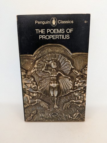 The poems propertius - poems,