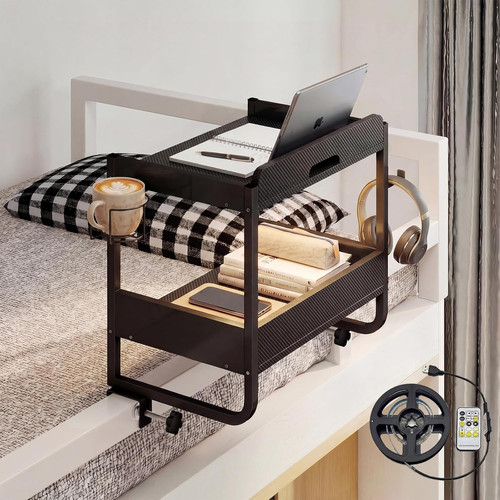 Tier bedside shelf with cup - tier,