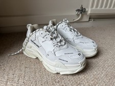 Balenciaga Triple S Trainer White Women’s- EU 39/ UK 6 Worn Once 100% Authentic 