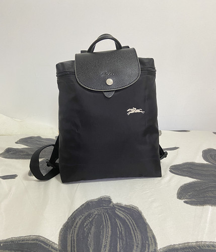 Longchamp backpack black - backpack,