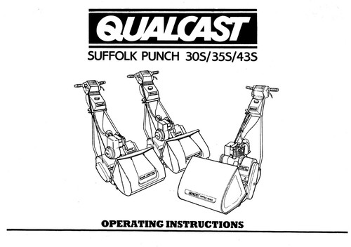 Qualcast suffolk punch 30s - qualcast, 35s
