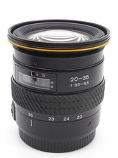 Tokina ATX f3.5-4.5 20-35mm Canon AF fit lens + caps + filter vgc auto focus 