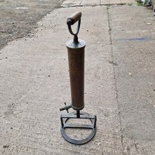 Vintage Brass Stirrup Pump -
