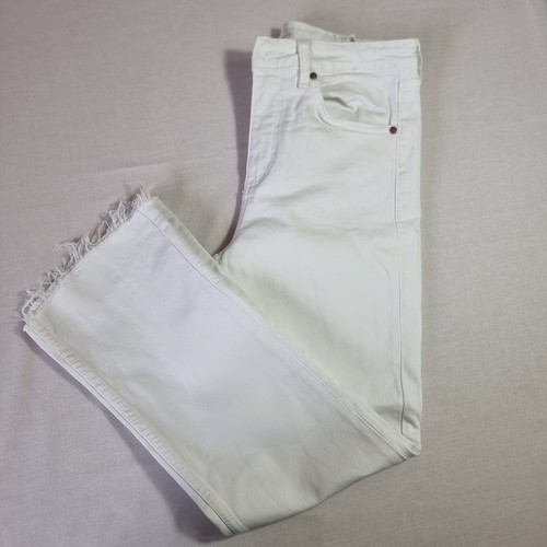 Zara white jeans womens 10 - zara,