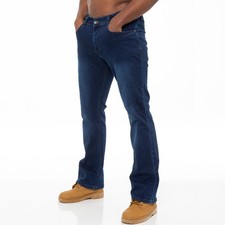 Enzo Mens Bootcut Jeans