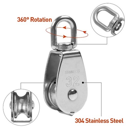 Heavy duty single - single, pulley