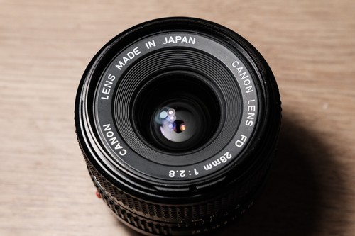 Canon 28mm 8 fd - fd, lens