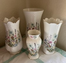 Aynsley - Wild Tudor  - Selection Of 4 Vases