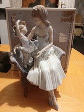 Rare LLADRO 5793 Precocious Ballerina  retired 1995 perfect and  boxed 