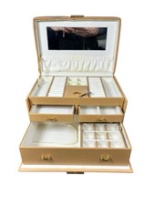 M&S 3-Layer Lockable Tan PU