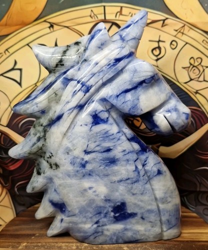 Afghanite crystal unicorn - crystal,