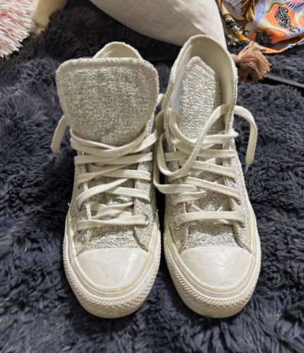 Converse all star kids silver - star,