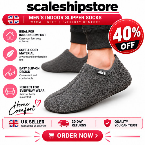Men fuzzy indoor - men's,