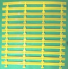 Micro Scalextric Genuine Track Barriers Armco In Yellow x12 L7559