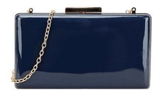 Womens Plain Patent Hard Case