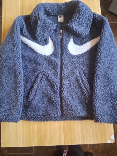 Nike swoosh teddy jacket - , nwt